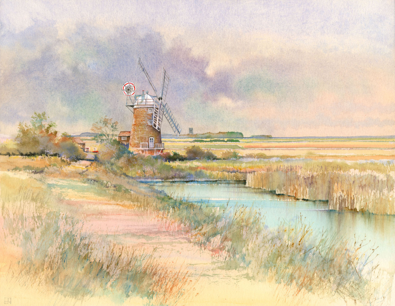 Cley Mill Towards Blakeney