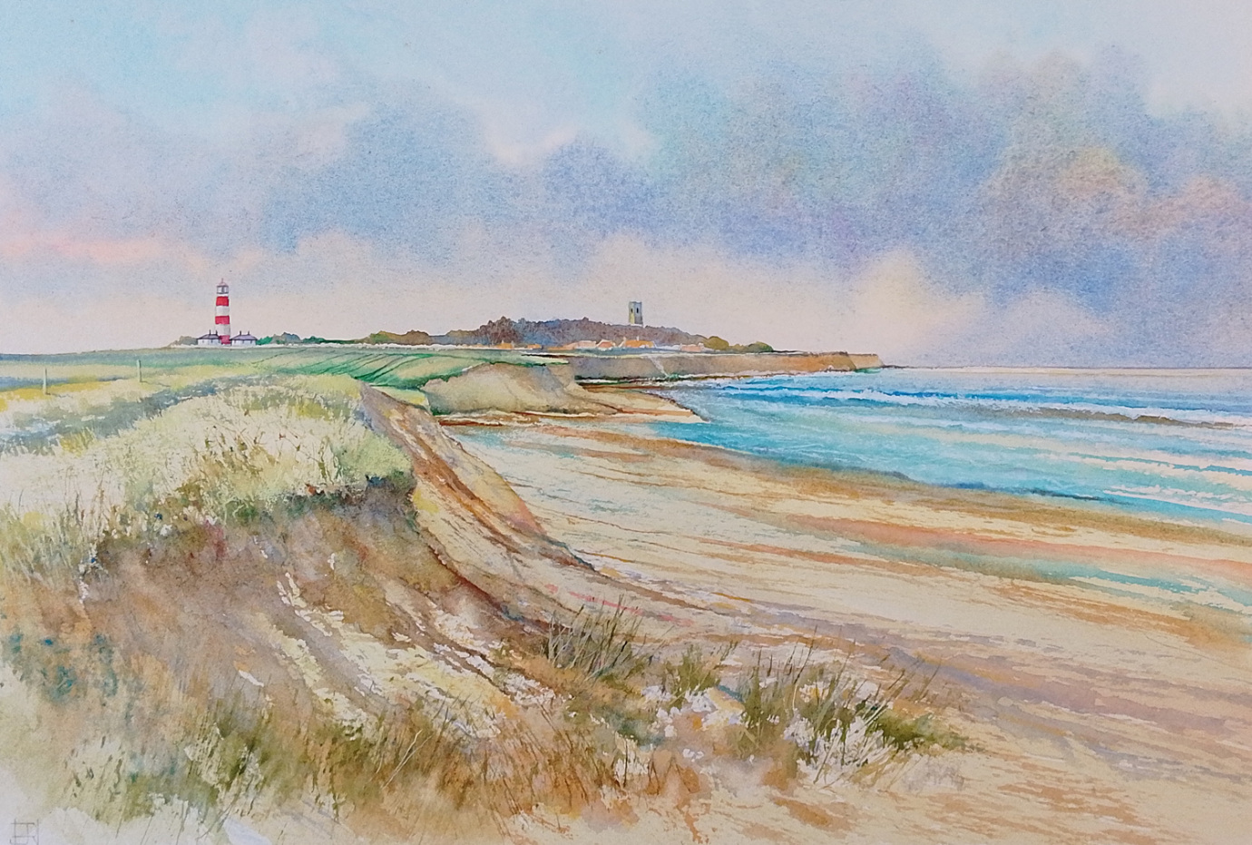 Happisburgh. A Quiet Day